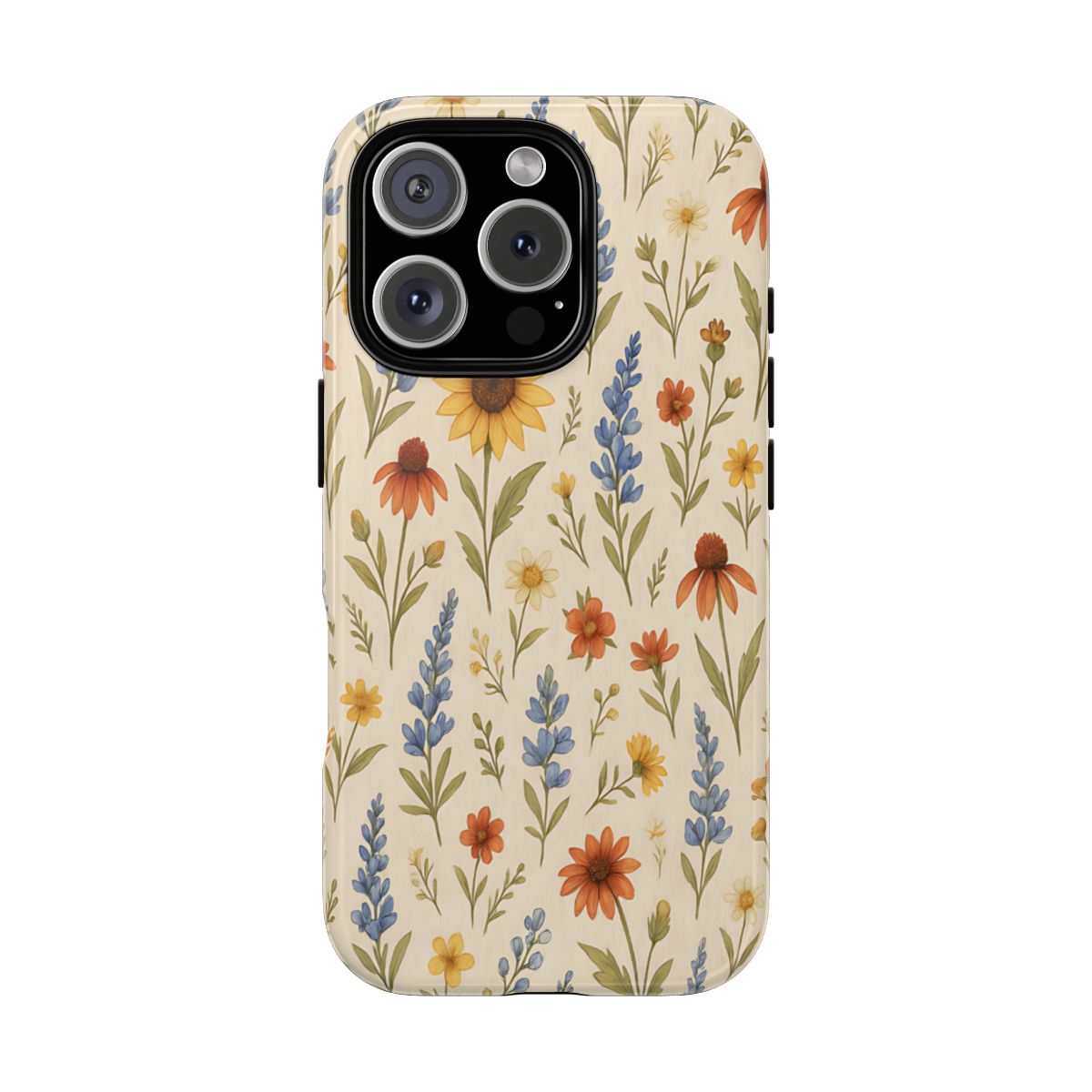 Rustic Wildflowers Tough Case