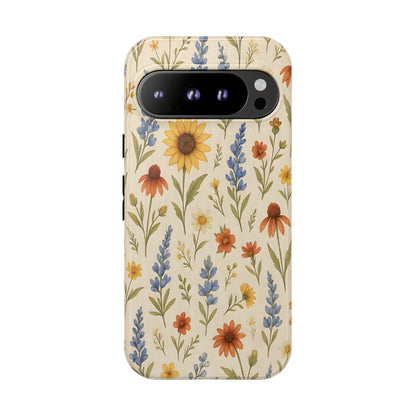 Rustic Wildflowers Tough Case