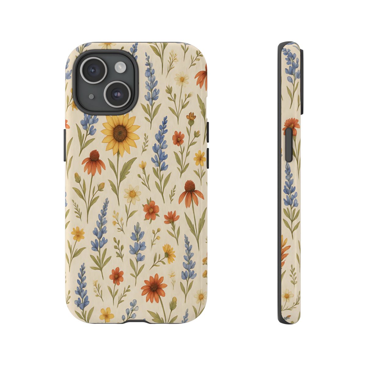 Rustic Wildflowers Tough Case