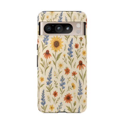 Rustic Wildflowers Tough Case