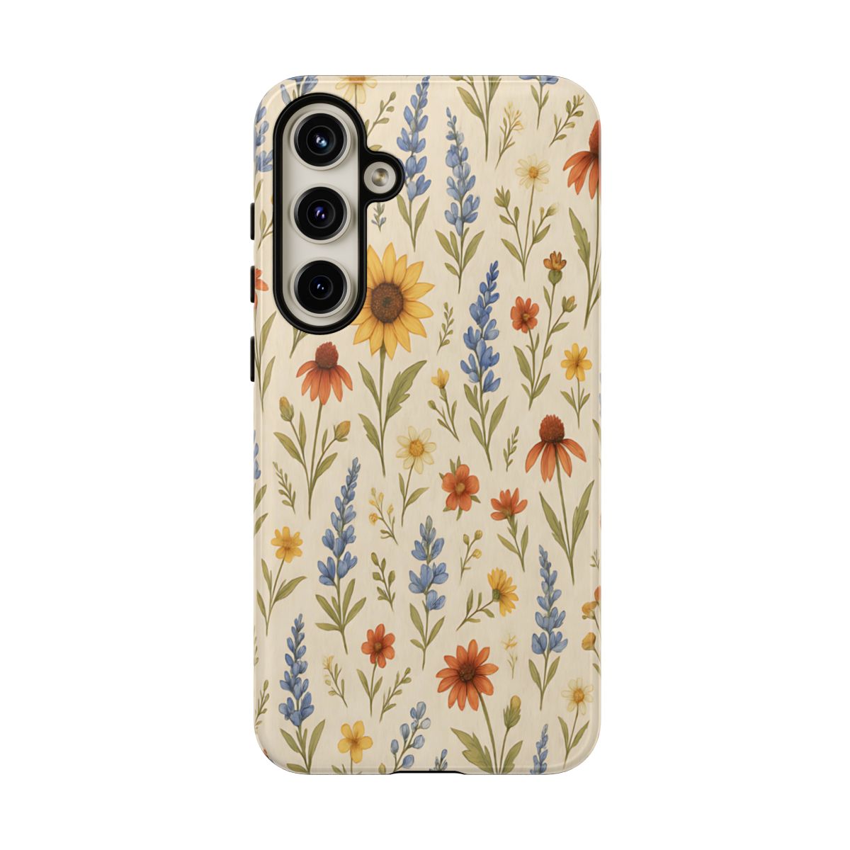 Rustic Wildflowers Tough Case