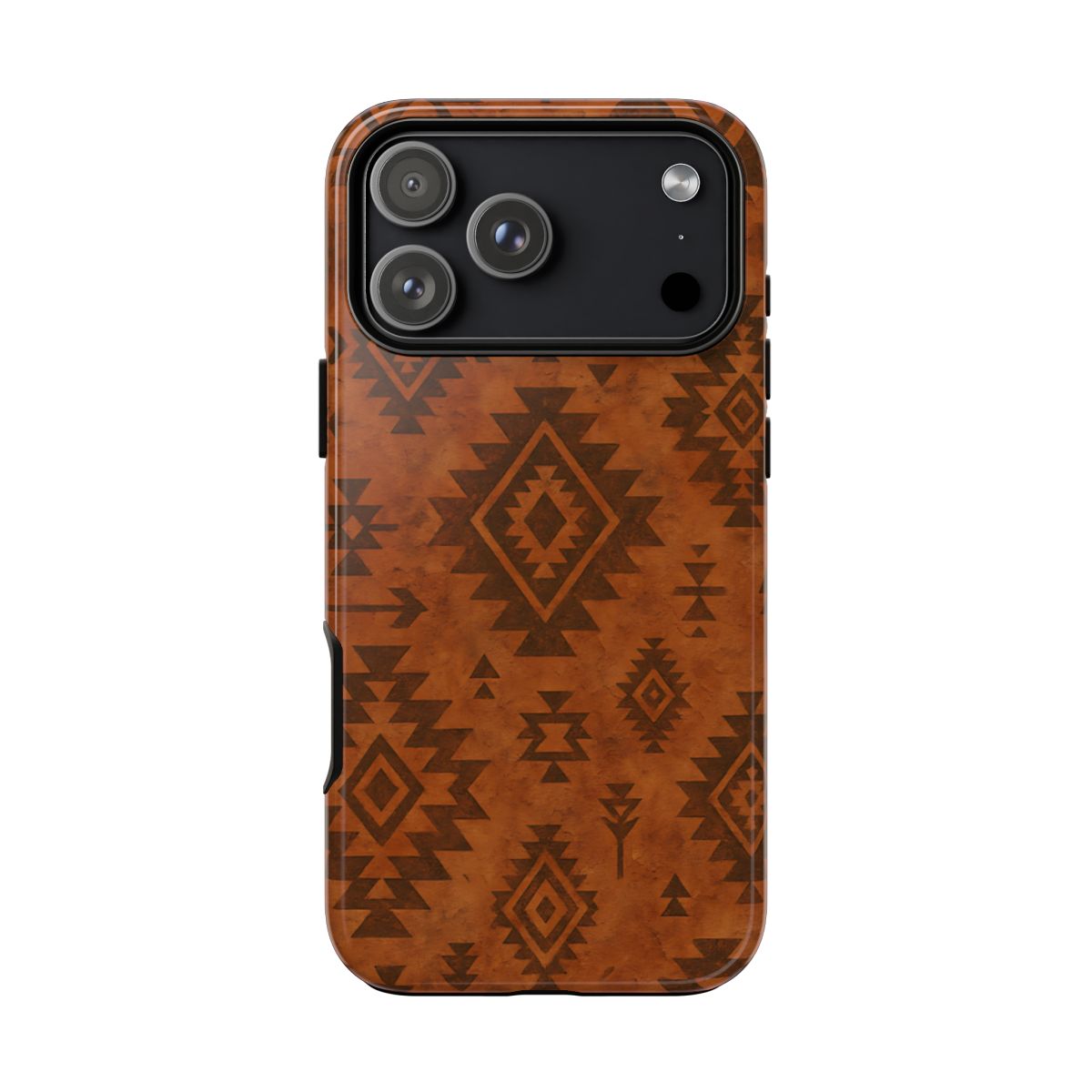 Terracotta Aztec Tough Phone Case