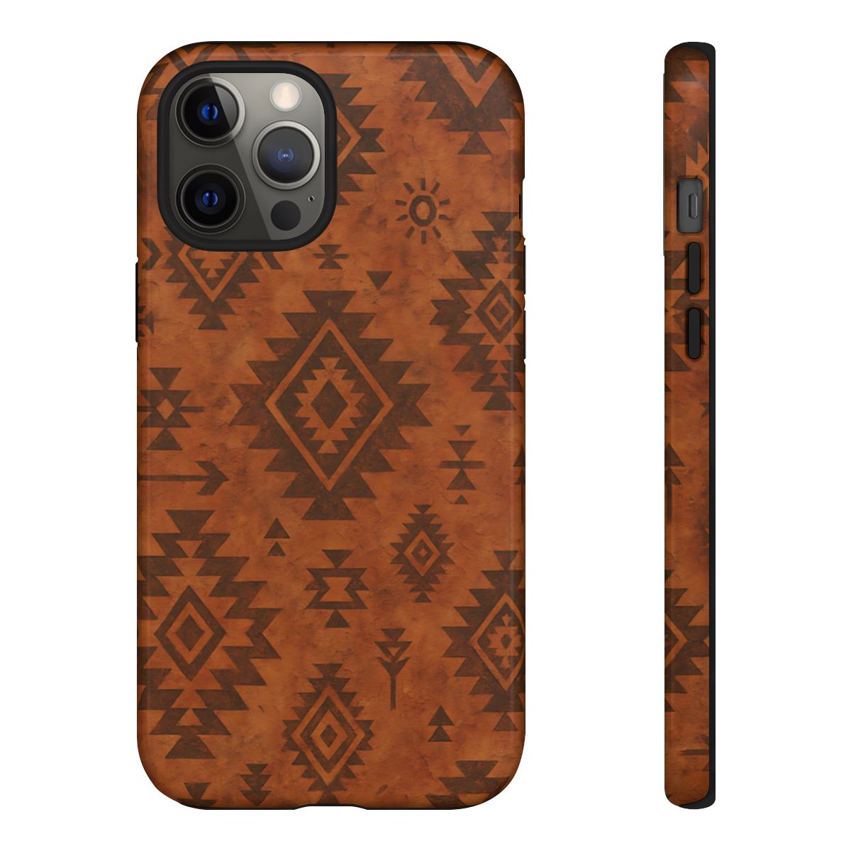 Terracotta Aztec Tough Phone Case