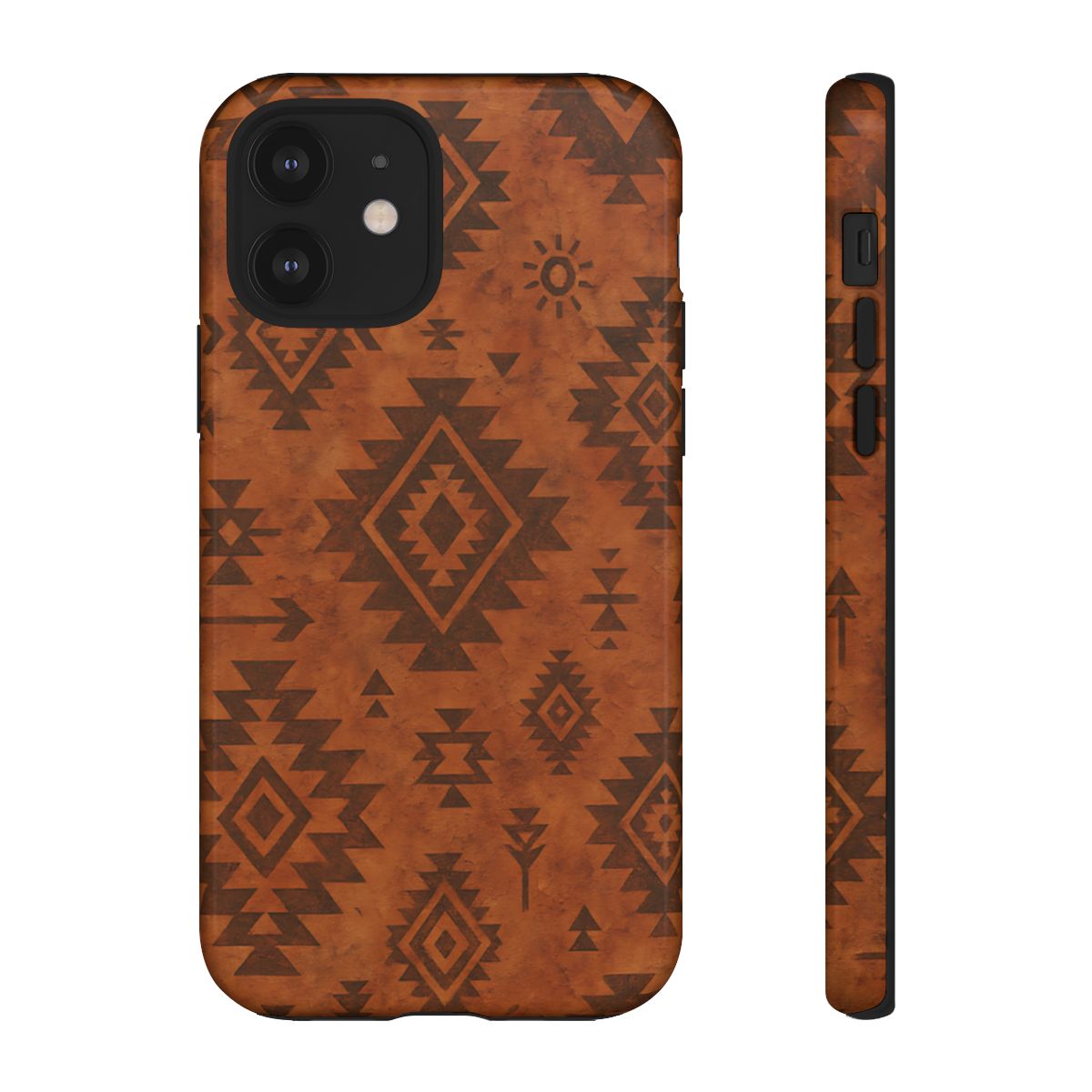 Terracotta Aztec Tough Phone Case