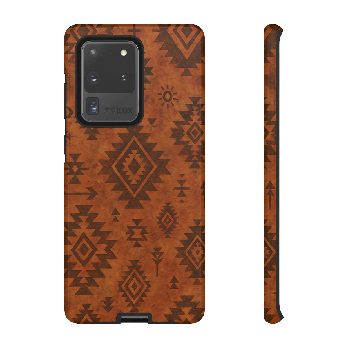 Terracotta Aztec Tough Phone Case