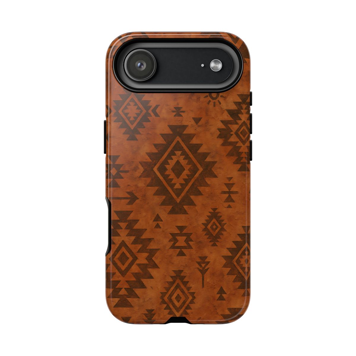 Terracotta Aztec Tough Phone Case