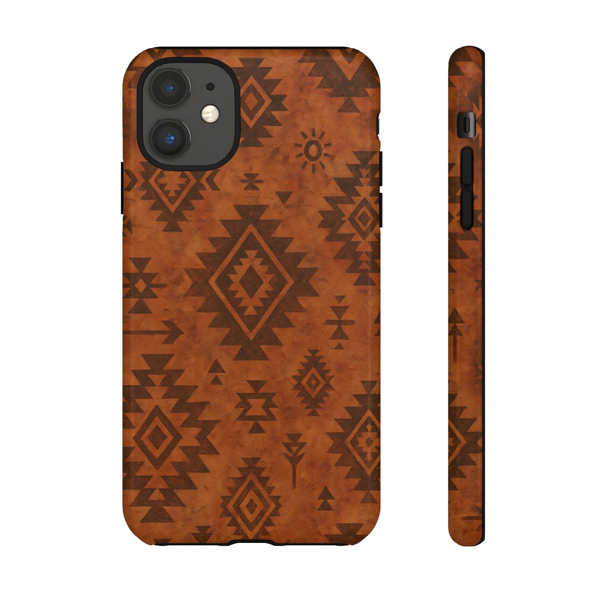 Terracotta Aztec Tough Phone Case