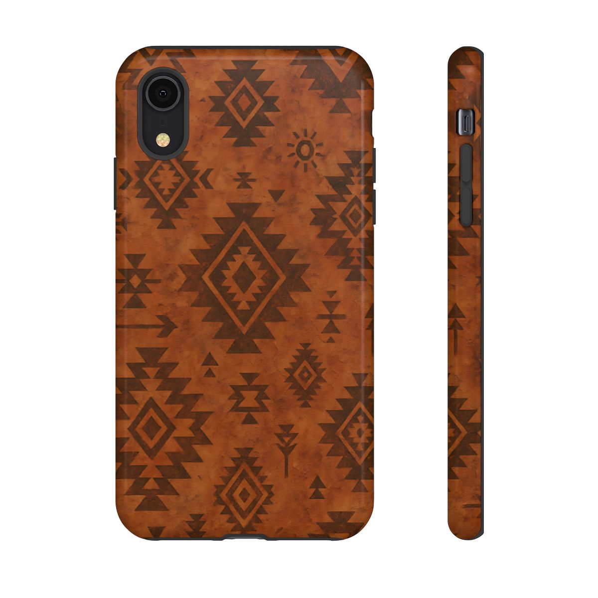 Terracotta Aztec Tough Phone Case
