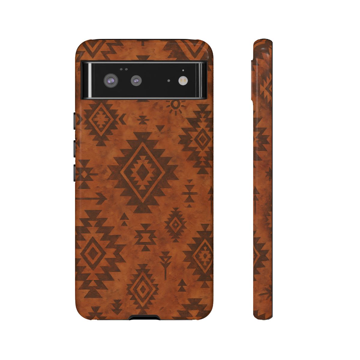 Terracotta Aztec Tough Phone Case