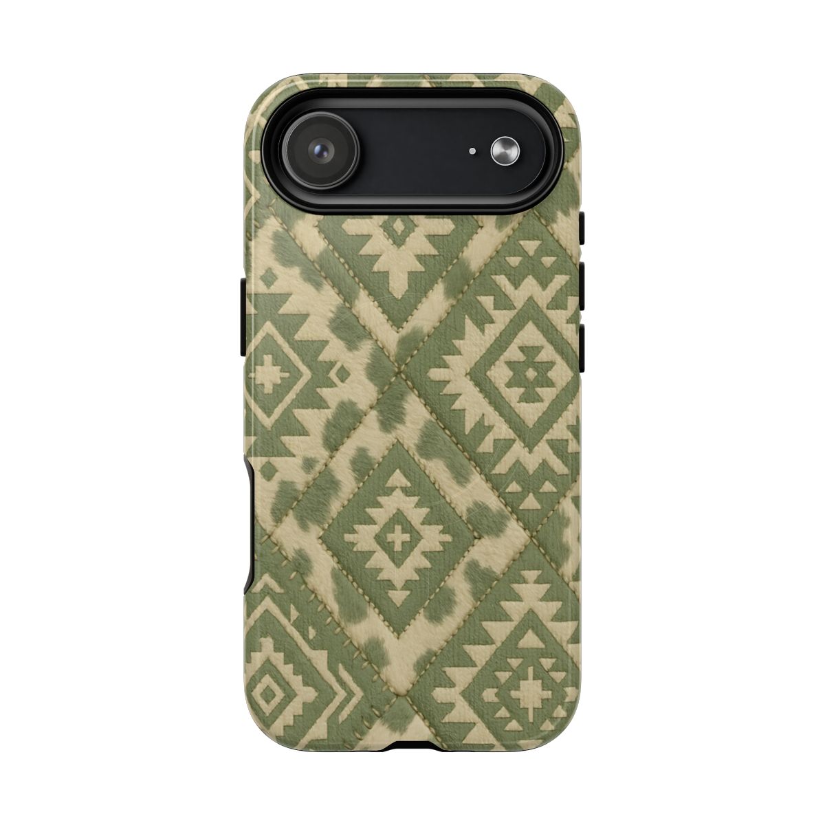 Sage Aztec Quilt Magnetic Case
