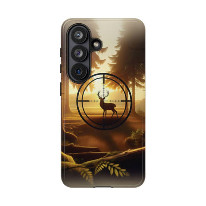 Golden Crosshairs Deer Tough Case