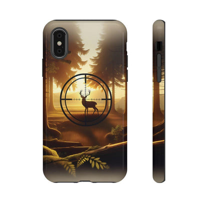 Golden Crosshairs Deer Tough Case