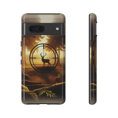 Golden Crosshairs Deer Tough Case