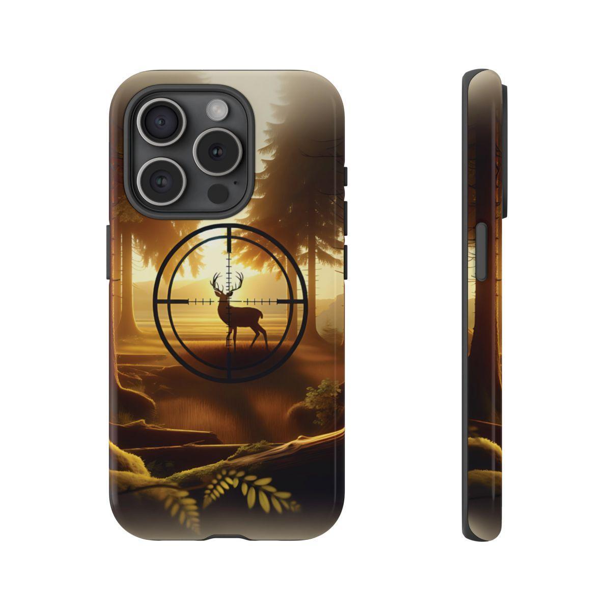 Golden Crosshairs Deer Tough Case