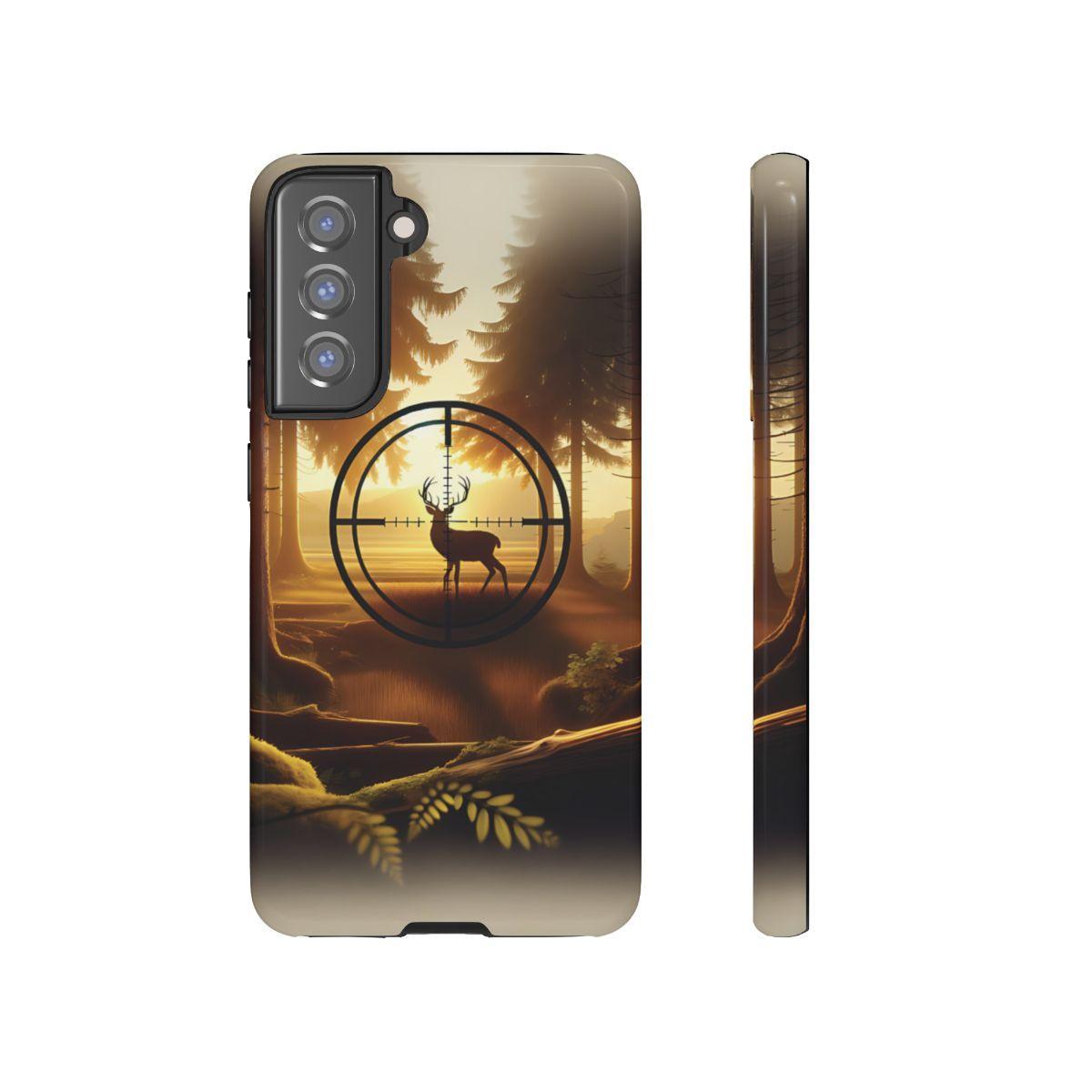 Golden Crosshairs Deer Tough Case