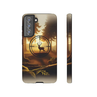 Golden Crosshairs Deer Tough Case