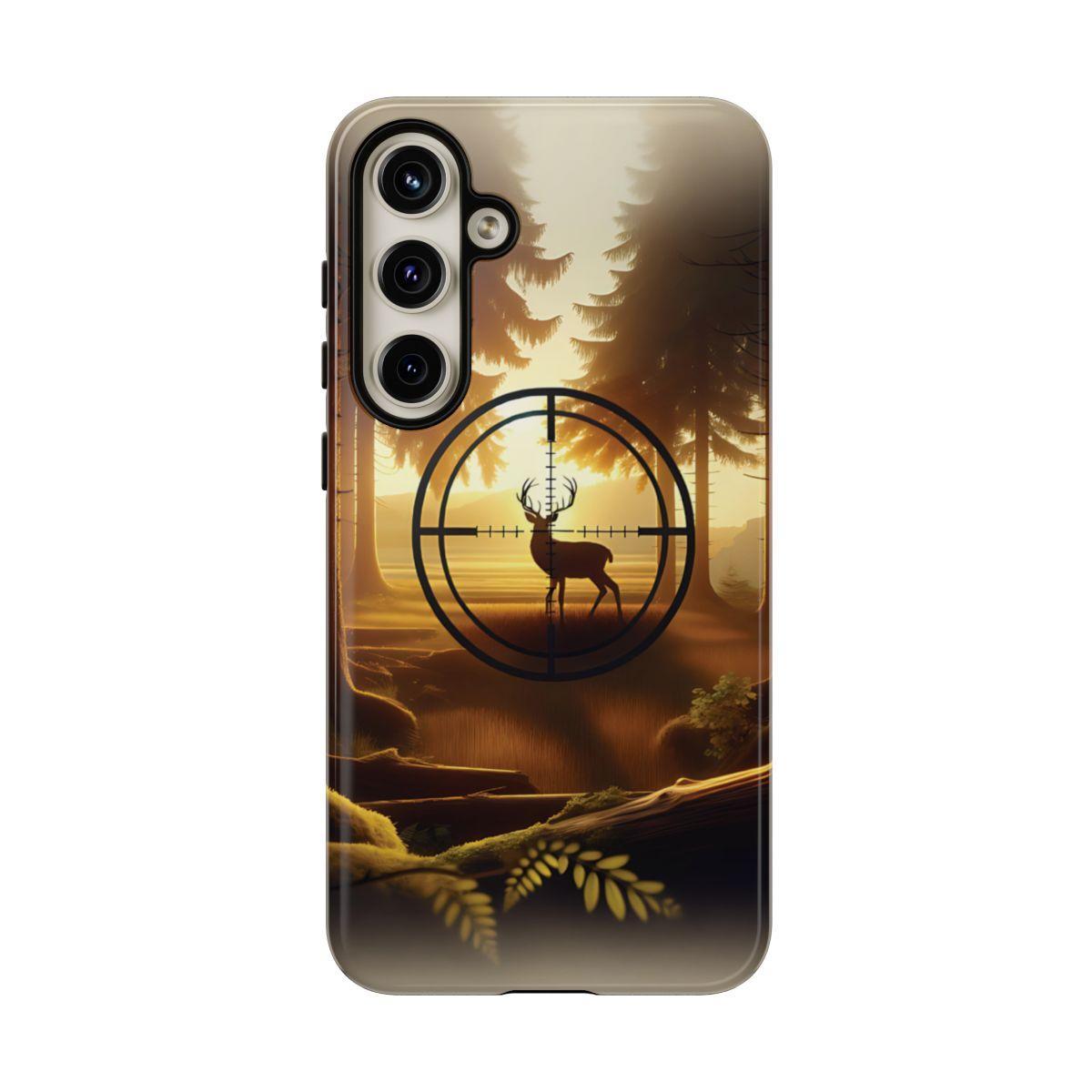 Golden Crosshairs Deer Tough Case