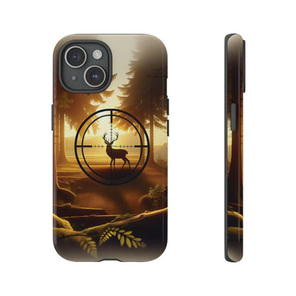 Golden Crosshairs Deer Tough Case