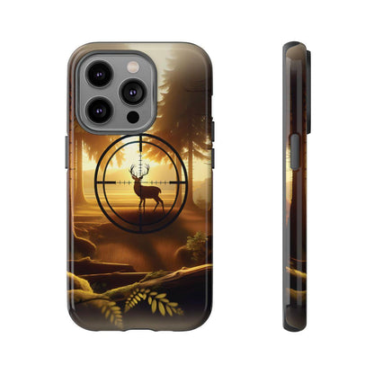 Golden Crosshairs Deer Tough Case