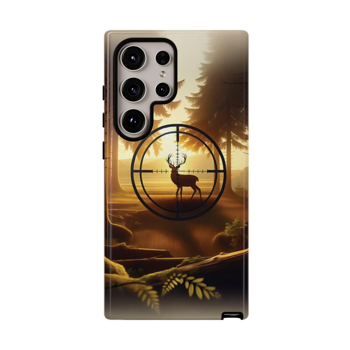 Golden Crosshairs Deer Tough Case