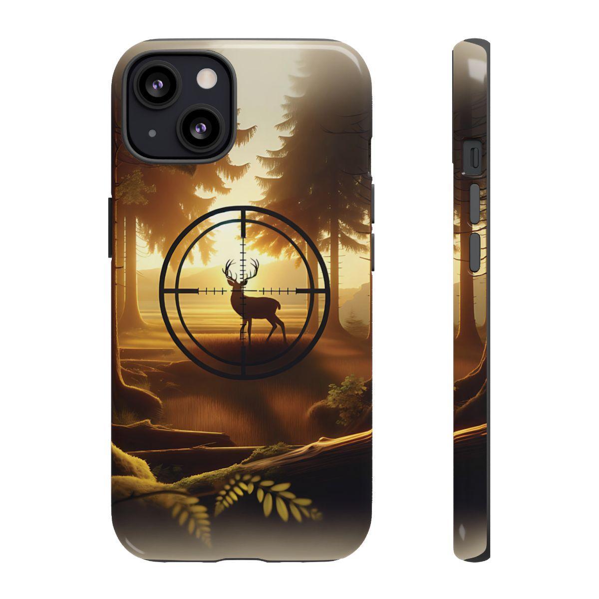 Golden Crosshairs Deer Tough Case