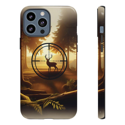 Golden Crosshairs Deer Tough Case
