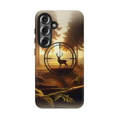 Golden Crosshairs Deer Tough Case