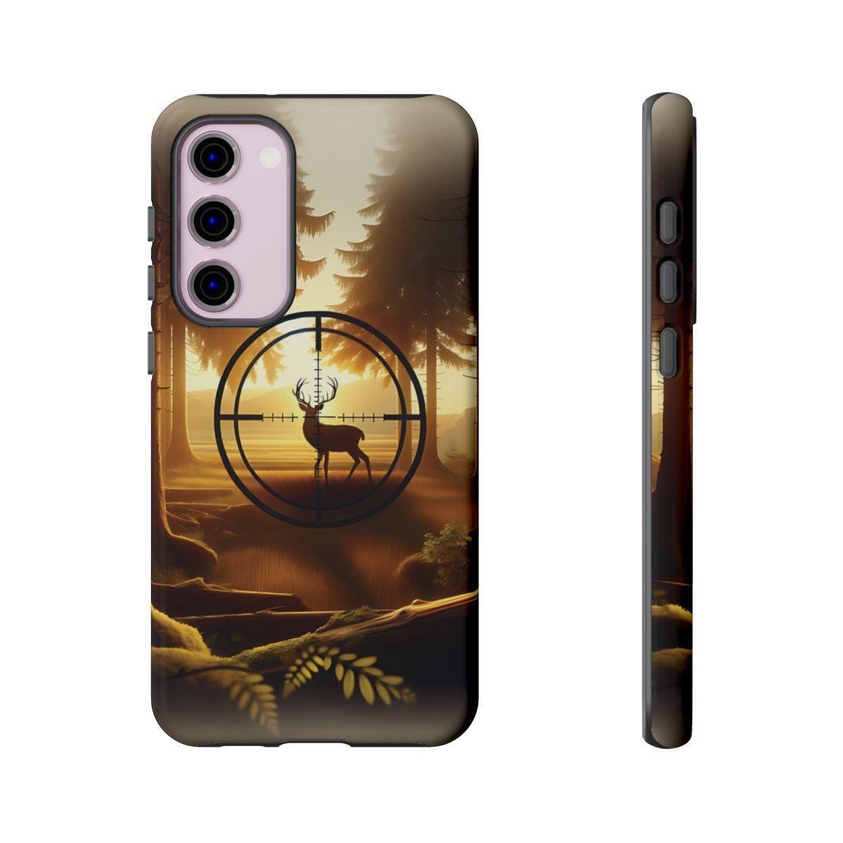 Golden Crosshairs Deer Tough Case