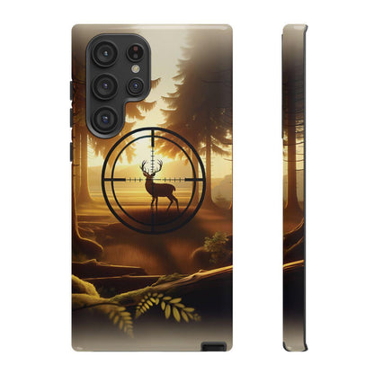 Golden Crosshairs Deer Tough Case