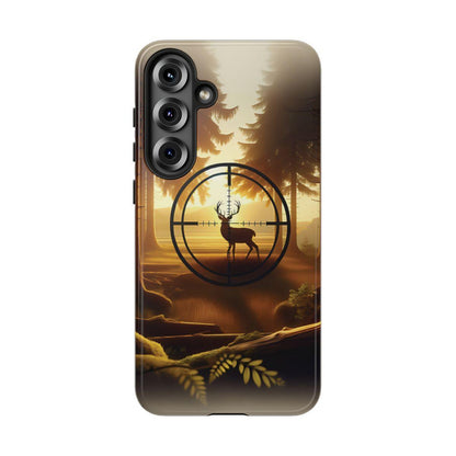 Golden Crosshairs Deer Tough Case