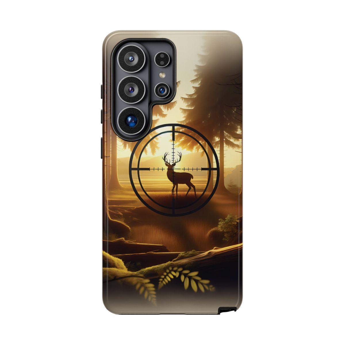 Golden Crosshairs Deer Tough Case