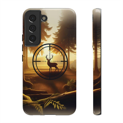 Golden Crosshairs Deer Tough Case
