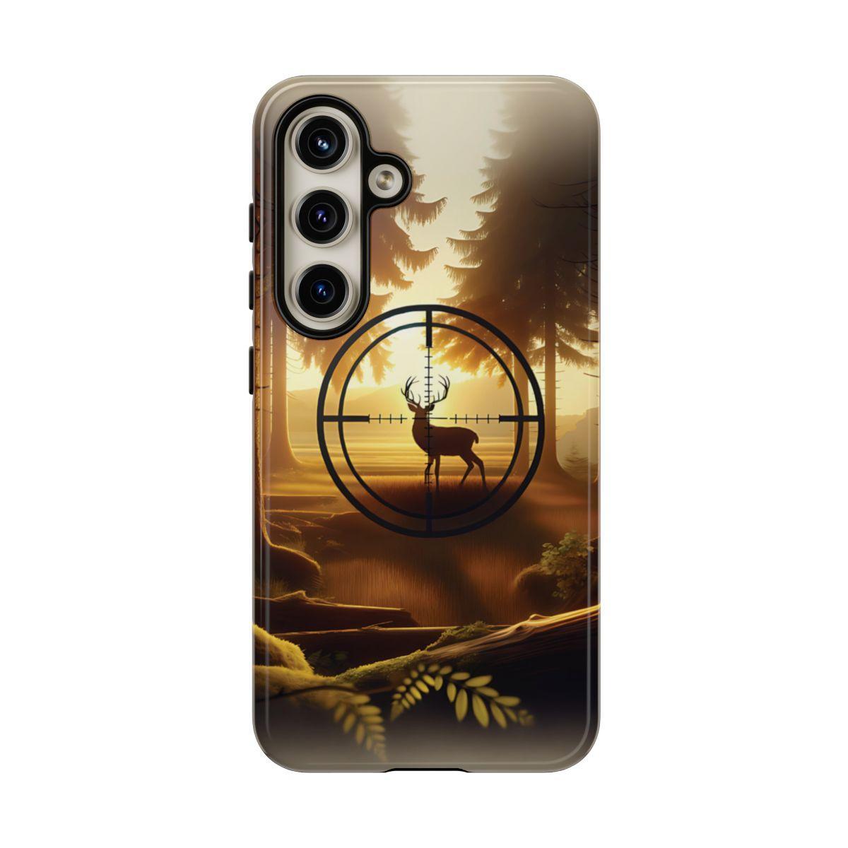 Golden Crosshairs Deer Tough Case