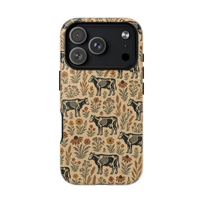 Skeleton Cattle Magnetic Case - iPhone 18 Pro