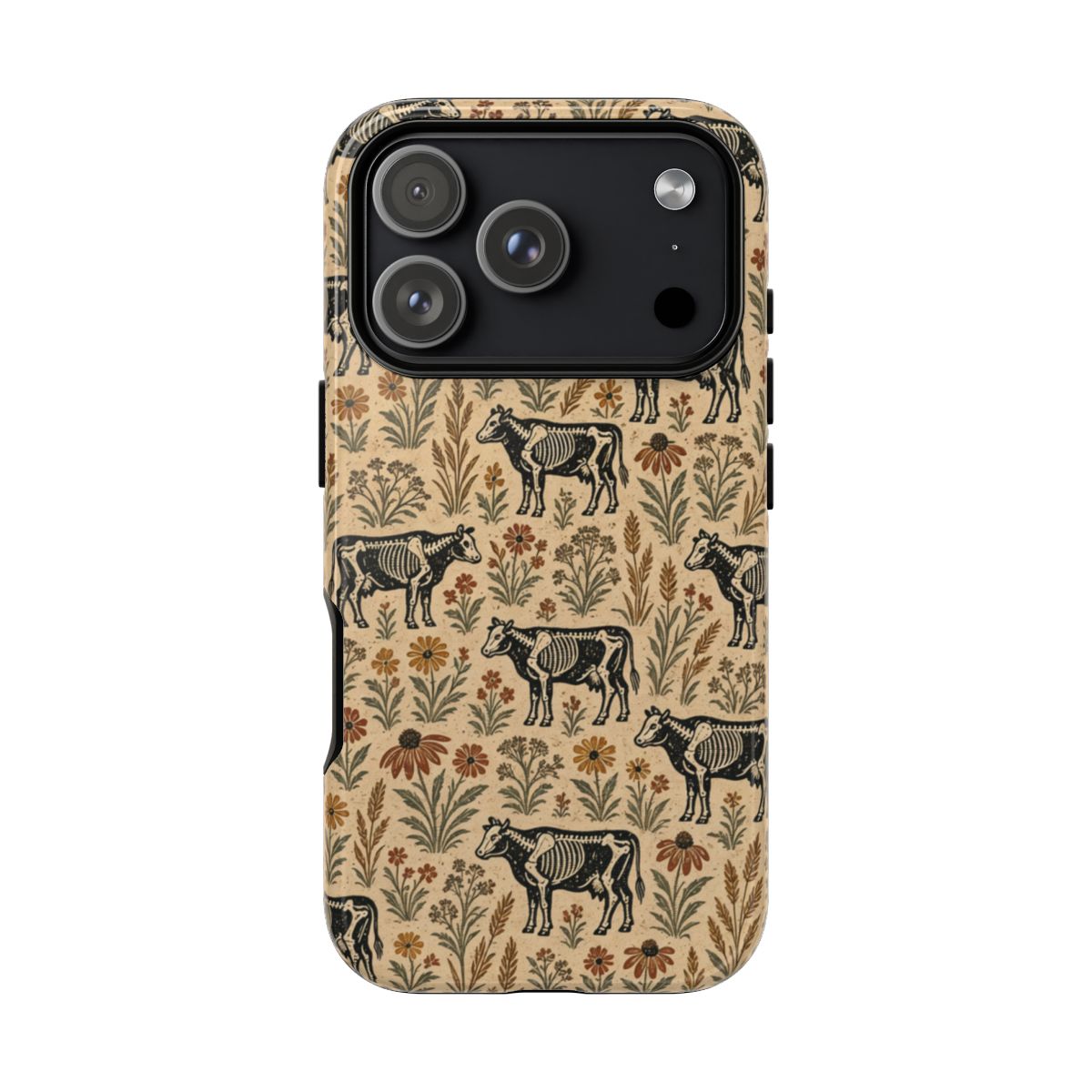 Skeleton Cattle Tough Case - iPhone 18 Pro