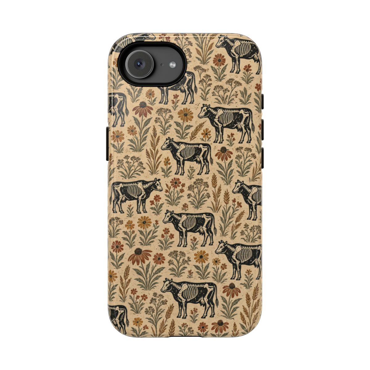 Skeleton Cattle Tough Case - iPhone 17e