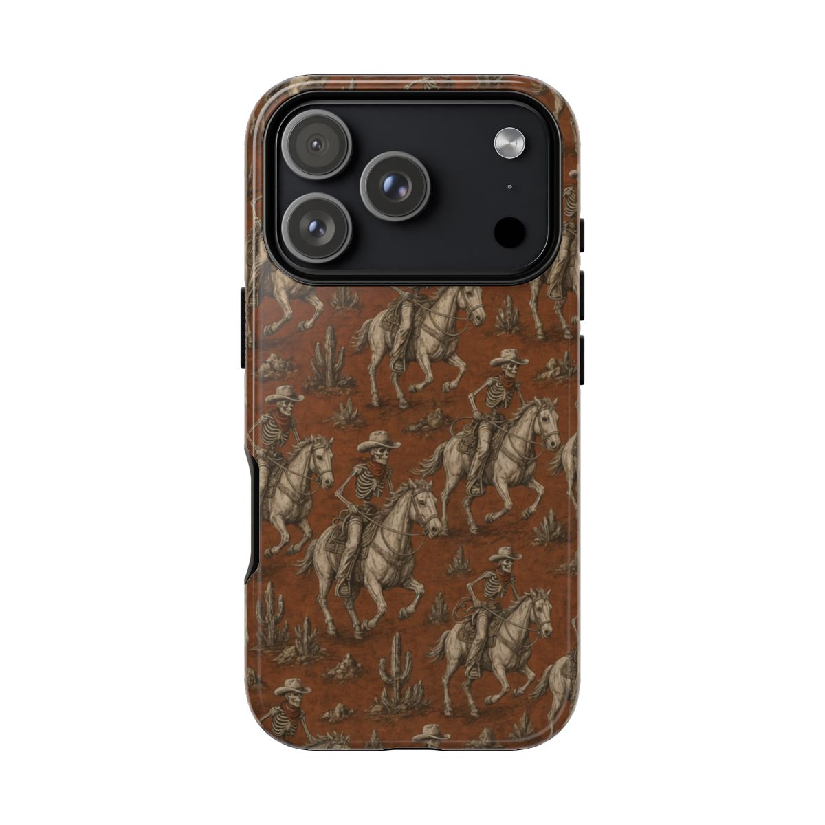 Skeleton Cowboy Ride Tough Case - iPhone 18 Pro