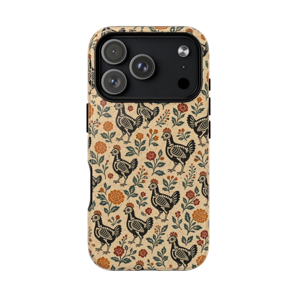Skeleton Hens Magnetic Case - iPhone 18 Pro