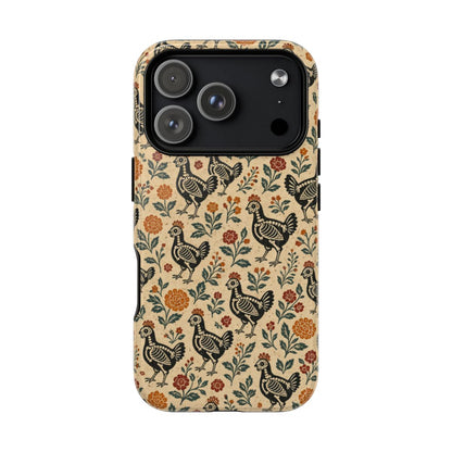 Skeleton Hens Magnetic Case - iPhone 18 Pro