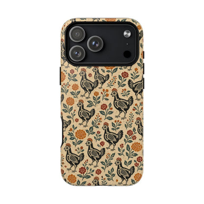 Skeleton Hens Magnetic Case - iPhone 18 Pro Max
