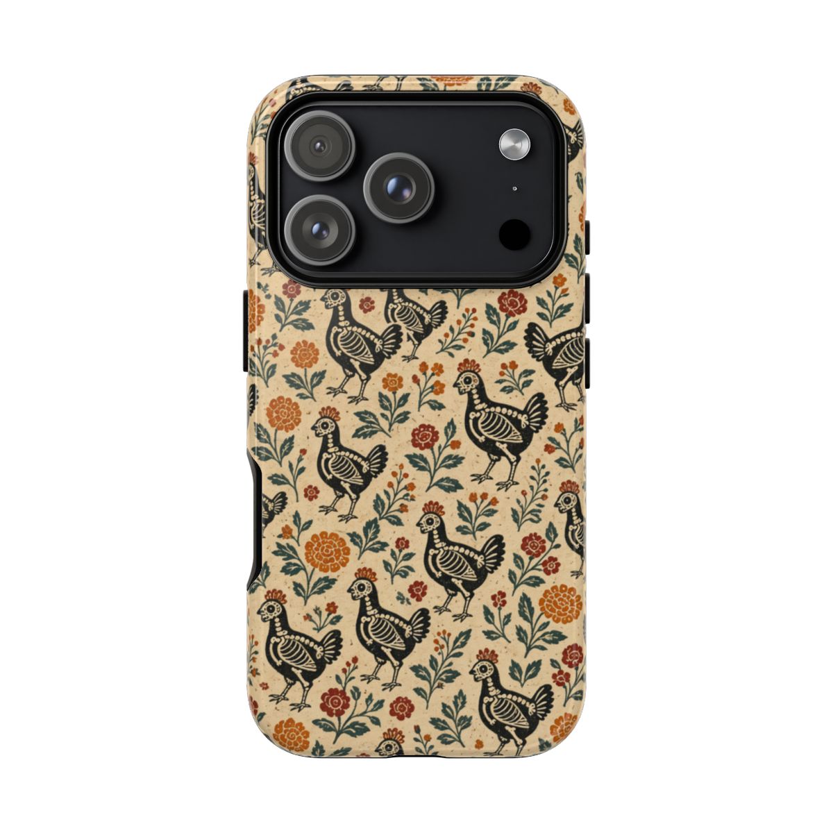 Skeleton Hens Tough Case - iPhone 18 Pro