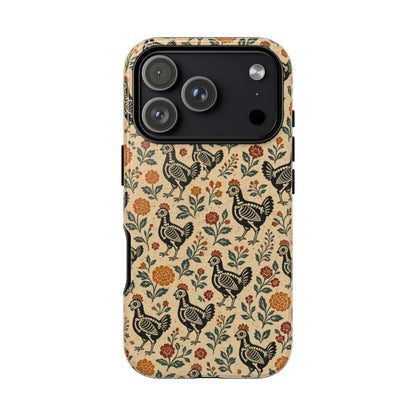 Skeleton Hens Tough Case - iPhone 18 Pro