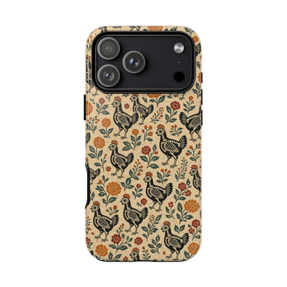 Skeleton Hens Tough Case - iPhone 18 Pro Max