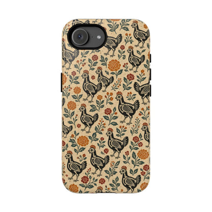 Skeleton Hens Tough Case - iPhone 17e