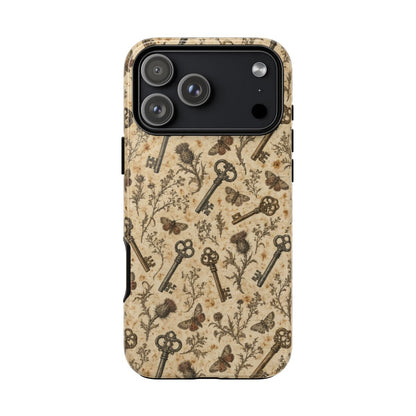 Skeleton Keys Moths Tough Case - iPhone 18 Pro Max
