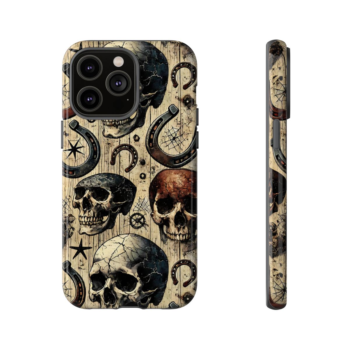 Skulls and Horseshoes Tough Case