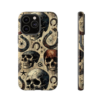 Skulls and Horseshoes Tough Case