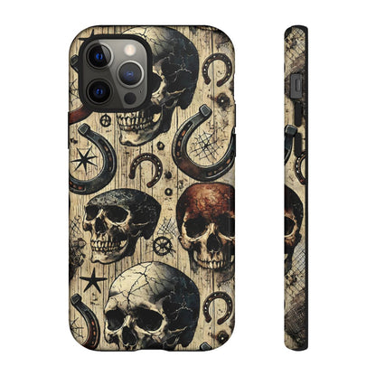 Skulls and Horseshoes Tough Case