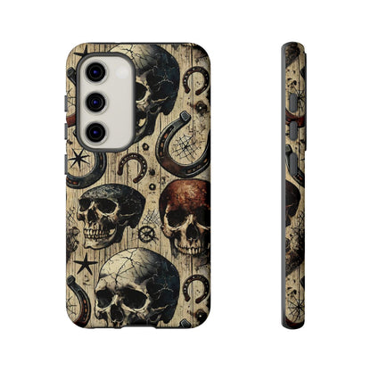 Skulls and Horseshoes Tough Case