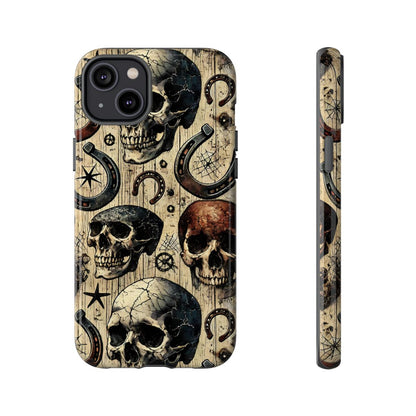 Skulls and Horseshoes Tough Case